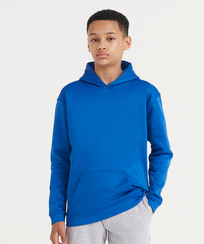Tryck din logga på Hoodies från AWDis Just Hoods - Anpassa AWDis Just Hoods - Sporthoodie i Polyester för barn i färgen för företag, föreningar och privatpersoner