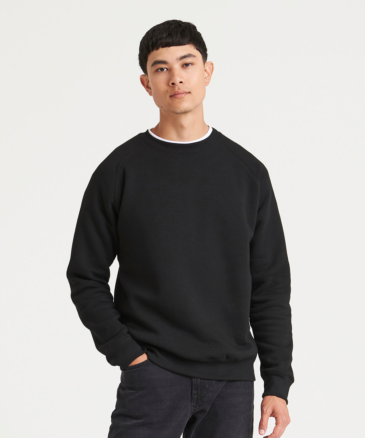 Tryck din logga på Sweatshirts från AWDis Just Hoods - Anpassa AWDis - Sweatshirt i Tungvikt För Akademiker i färgen för företag, föreningar och privatpersoner