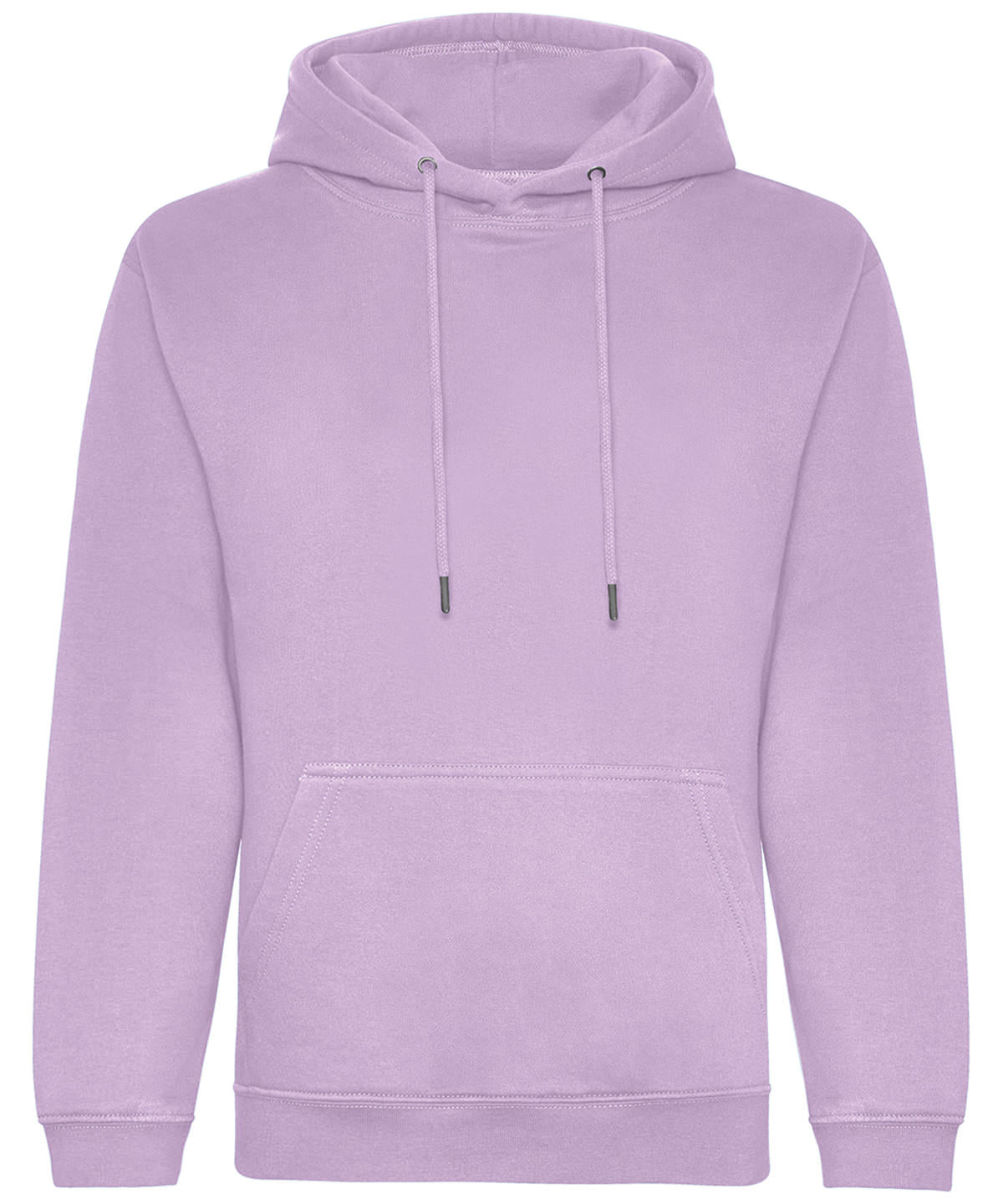 Tryck din logga på Hoodies från AWDis Just Hoods - Anpassa AWDis Just Hoods - Ekologisk Hoodie i färgen Ljus lila för företag, föreningar och privatpersoner