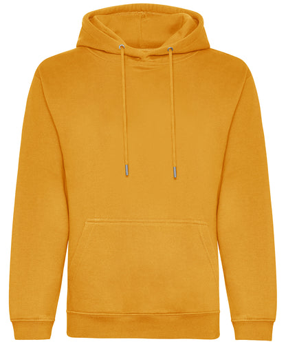 Tryck din logga på Hoodies från AWDis Just Hoods - Anpassa AWDis Just Hoods - Ekologisk Hoodie i färgen Senap för företag, föreningar och privatpersoner