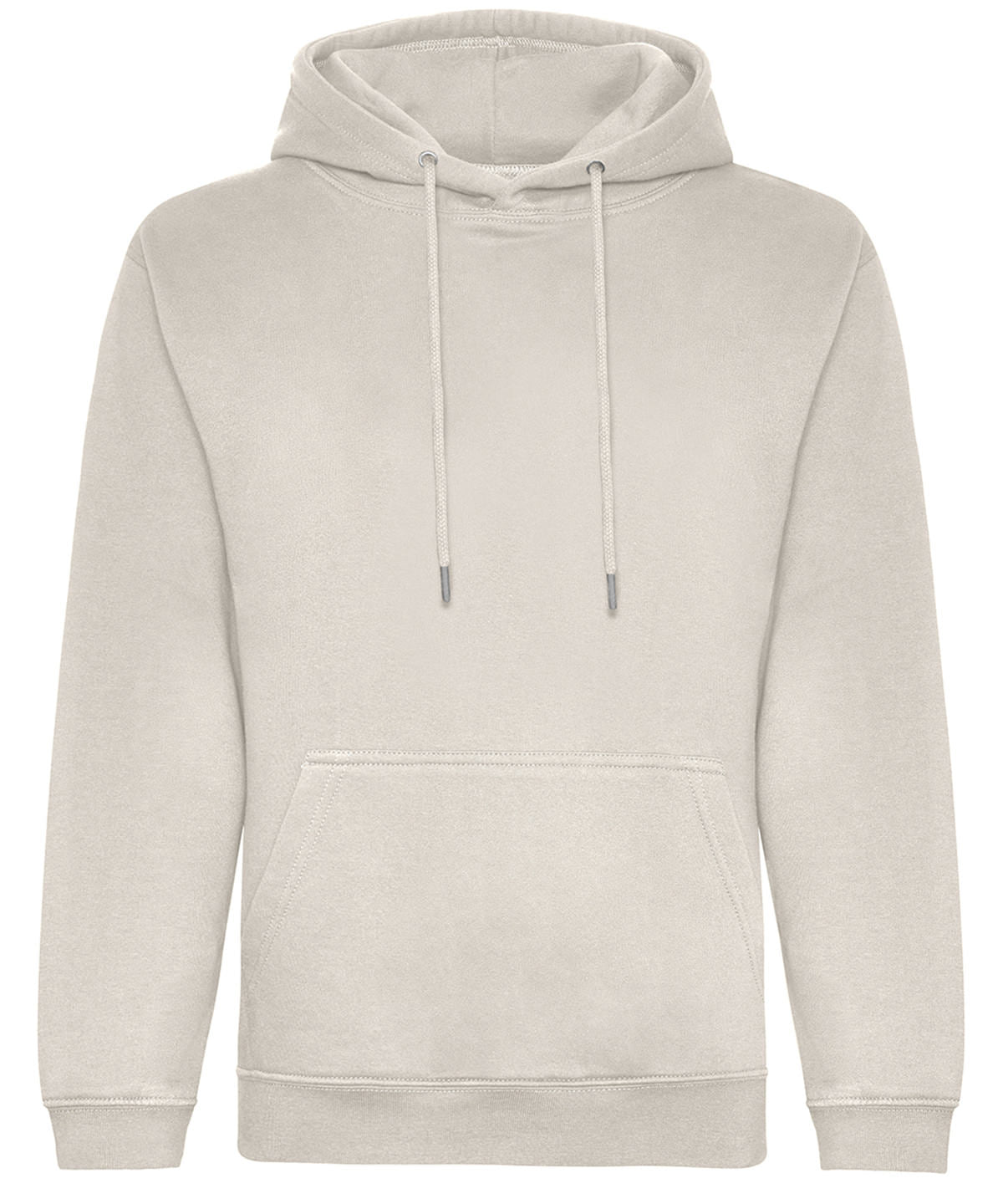 Tryck din logga på Hoodies från AWDis Just Hoods - Anpassa AWDis Just Hoods - Ekologisk Hoodie i färgen Naturligt för företag, föreningar och privatpersoner