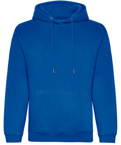 Tryck din logga på Hoodies från AWDis Just Hoods - Anpassa AWDis Just Hoods - Ekologisk Hoodie i färgen Royal för företag, föreningar och privatpersoner