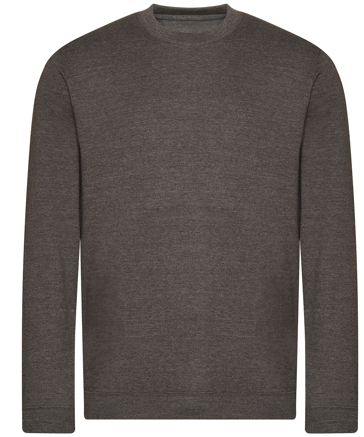 Tryck din logga på Sweatshirts från AWDis Just Hoods - Anpassa AWDiS - Ekologisk Sweatshirt i färgen Mörkgrå för företag, föreningar och privatpersoner