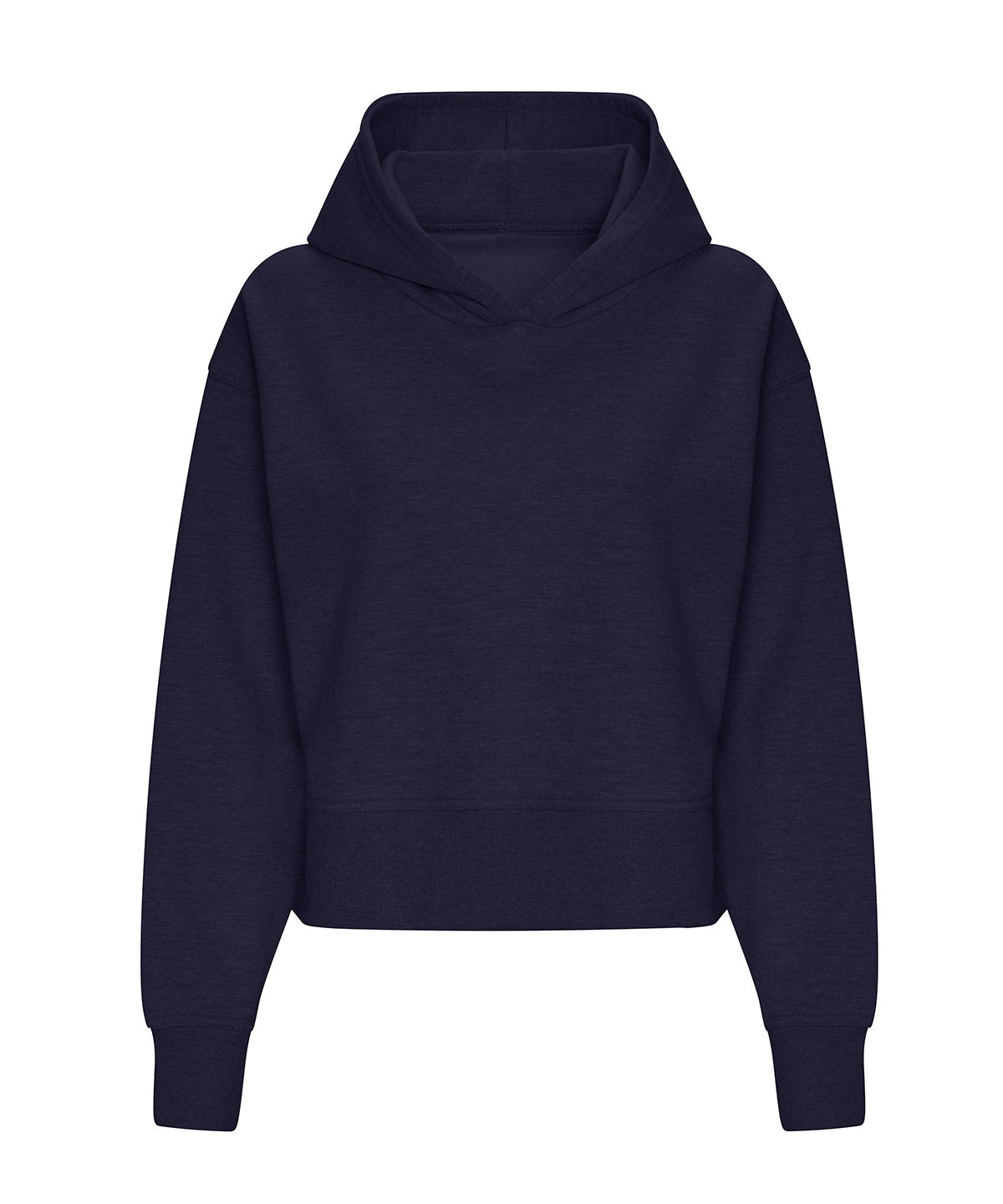 Tryck din logga på Hoodies från AWDis Just Hoods - Anpassa AWDis Just Hoods - Avslappnad Hoodie för damer i färgen Marinblå för företag, föreningar och privatpersoner