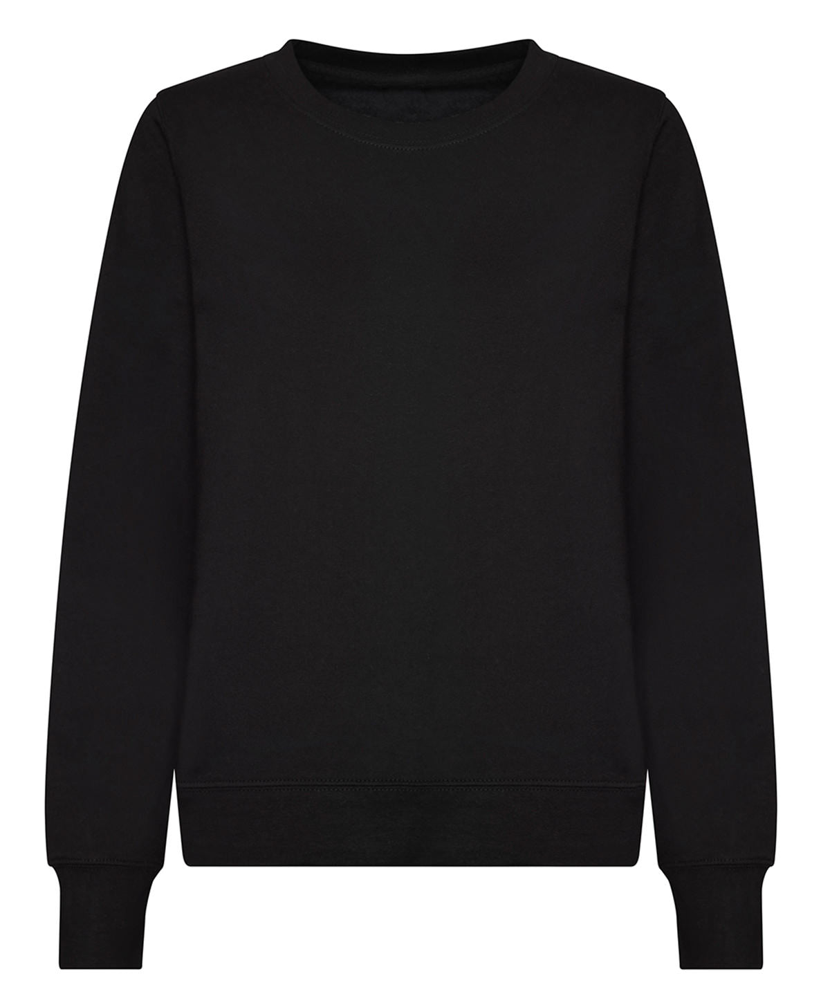 Tryck din logga på Sweatshirts från AWDis Just Hoods - Anpassa AWDis - Sweatshirt för Damer i färgen Svart för företag, föreningar och privatpersoner