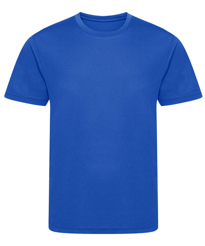 Tryck din logga på T-shirts från AWDis Just Cool - Anpassa Kids Recycled Cool T-Shirt i färgen Royal för företag, föreningar och privatpersoner