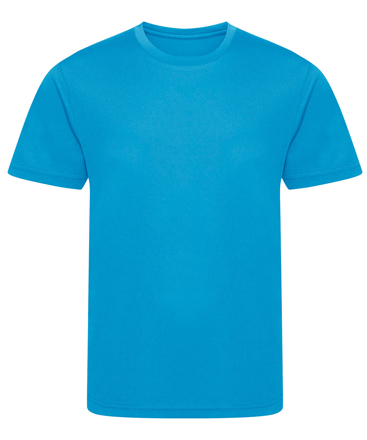 Tryck din logga på T-shirts från AWDis Just Cool - Anpassa Kids Recycled Cool T-Shirt i färgen Safir för företag, föreningar och privatpersoner