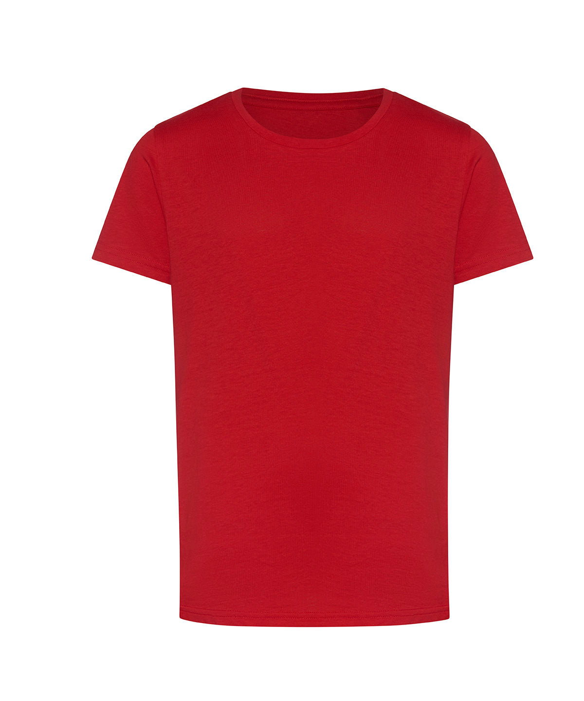 Tryck din logga på T-shirts från AWDis Just T's - Anpassa The 100 Kids T i färgen Mellan röd för företag, föreningar och privatpersoner