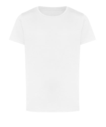 Tryck din logga på T-shirts från AWDis Just T's - Anpassa The 100 Kids T i färgen Vit för företag, föreningar och privatpersoner
