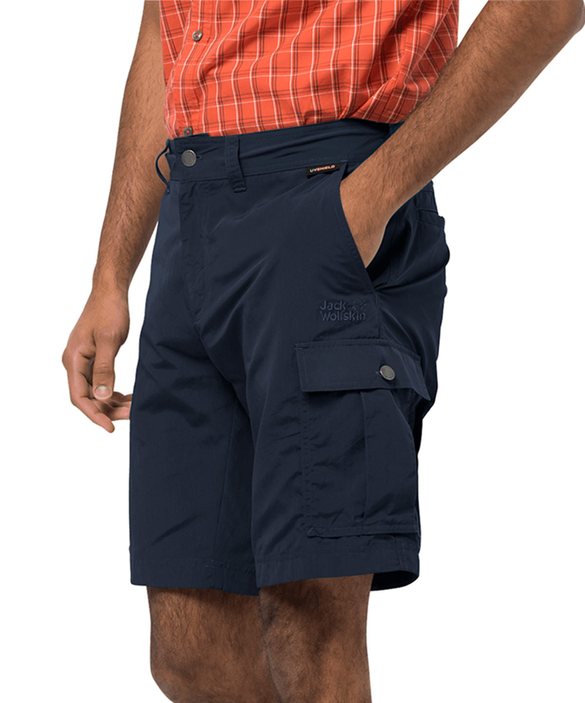 Tryck din logga på Shorts från Jack Wolfskin - Anpassa Cargo shorts med fickor i färgen för företag, föreningar och privatpersoner