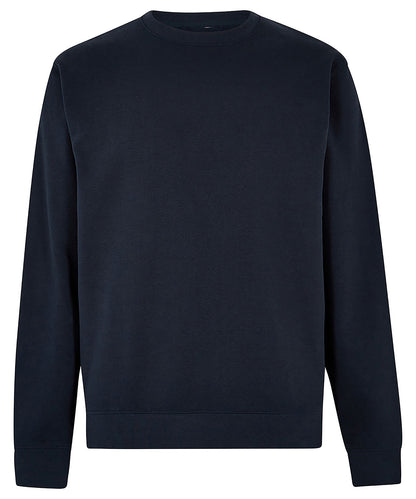 Tryck din logga på Sweatshirts från Kustom Kit - Anpassa Kustom Kit - Sweatshirt med Normal Passform i färgen Marinblå för företag, föreningar och privatpersoner