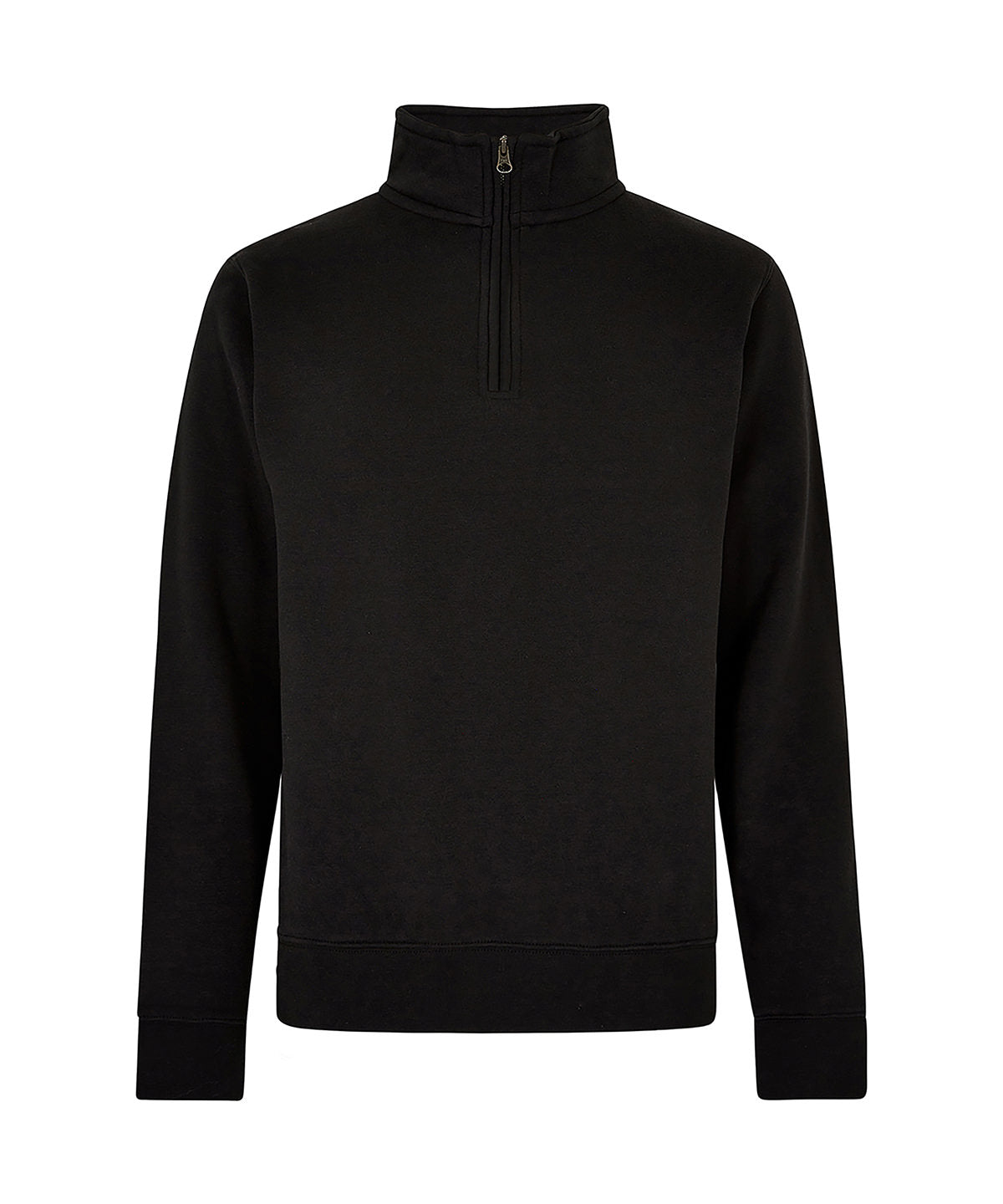 Tryck din logga på Sweatshirts från Kustom Kit - Anpassa Kustom Kit - Sweatshirt med Dragkedja/Normal Passform i färgen Svart för företag, föreningar och privatpersoner