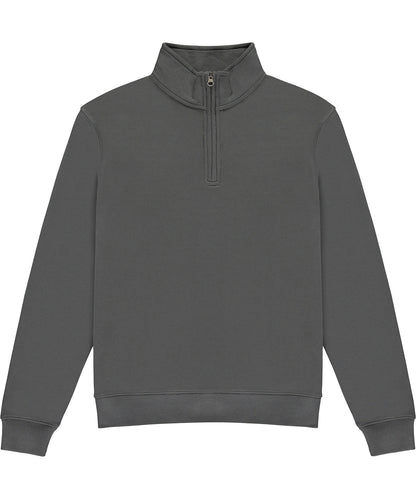 Tryck din logga på Sweatshirts från Kustom Kit - Anpassa Kustom Kit - Sweatshirt med Dragkedja/Normal Passform i färgen Mörkgrå för företag, föreningar och privatpersoner