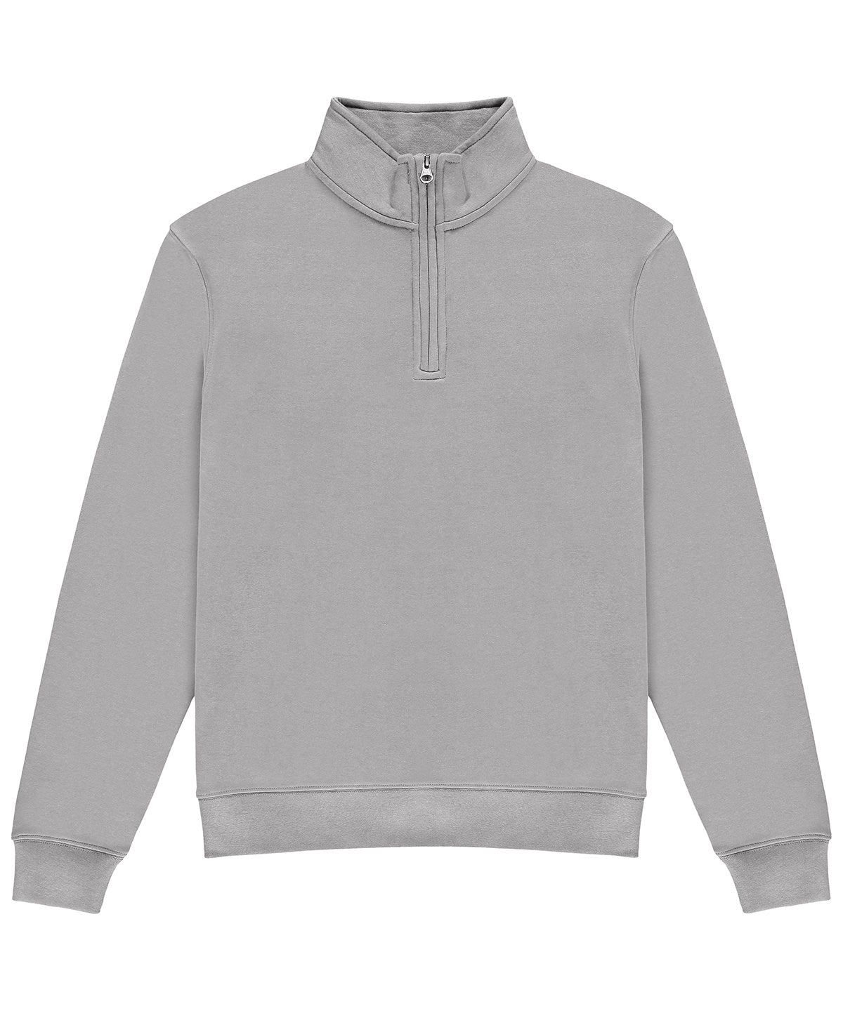 Tryck din logga på Sweatshirts från Kustom Kit - Anpassa Kustom Kit - Sweatshirt med Dragkedja/Normal Passform i färgen Ljunggrå för företag, föreningar och privatpersoner