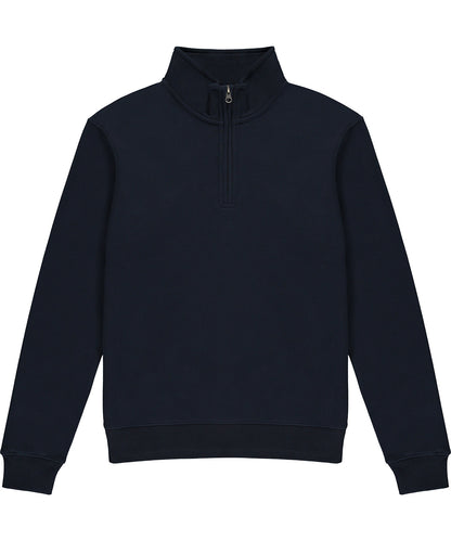 Tryck din logga på Sweatshirts från Kustom Kit - Anpassa Kustom Kit - Sweatshirt med Dragkedja/Normal Passform i färgen Marinblå för företag, föreningar och privatpersoner