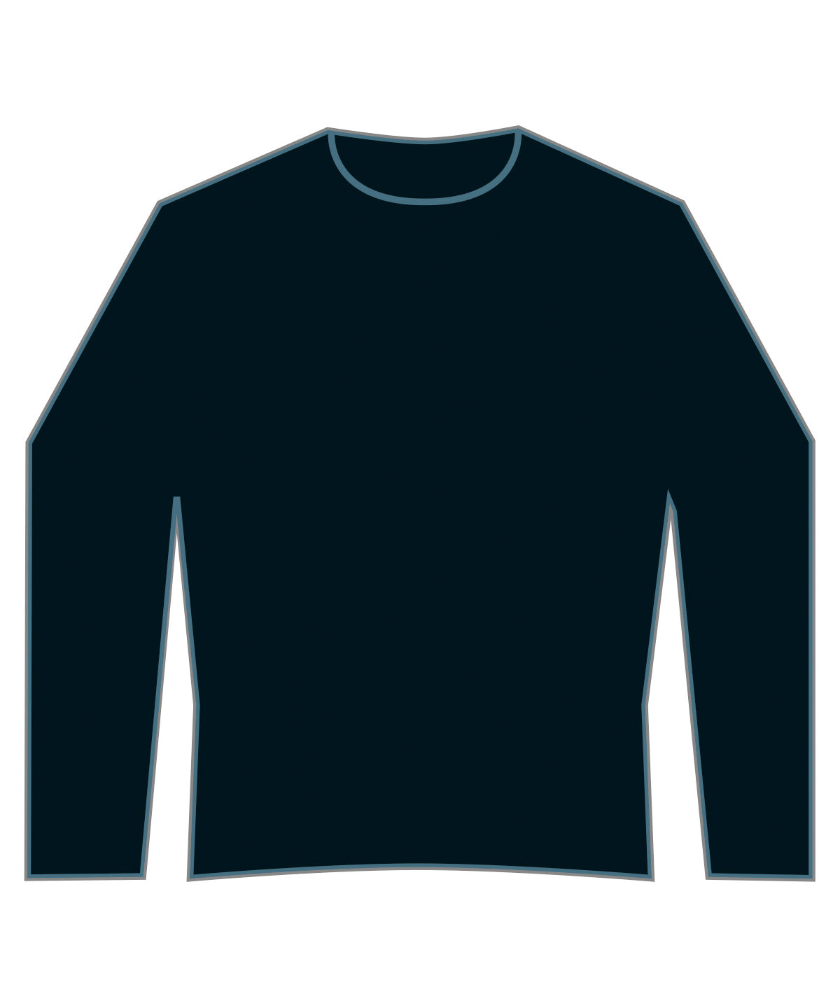 Tryck din logga på Sweatshirts från Kustom Kit - Anpassa Kustom Kit - Piqu-Sweatshirt med Normal Passform i färgen Svart för företag, föreningar och privatpersoner