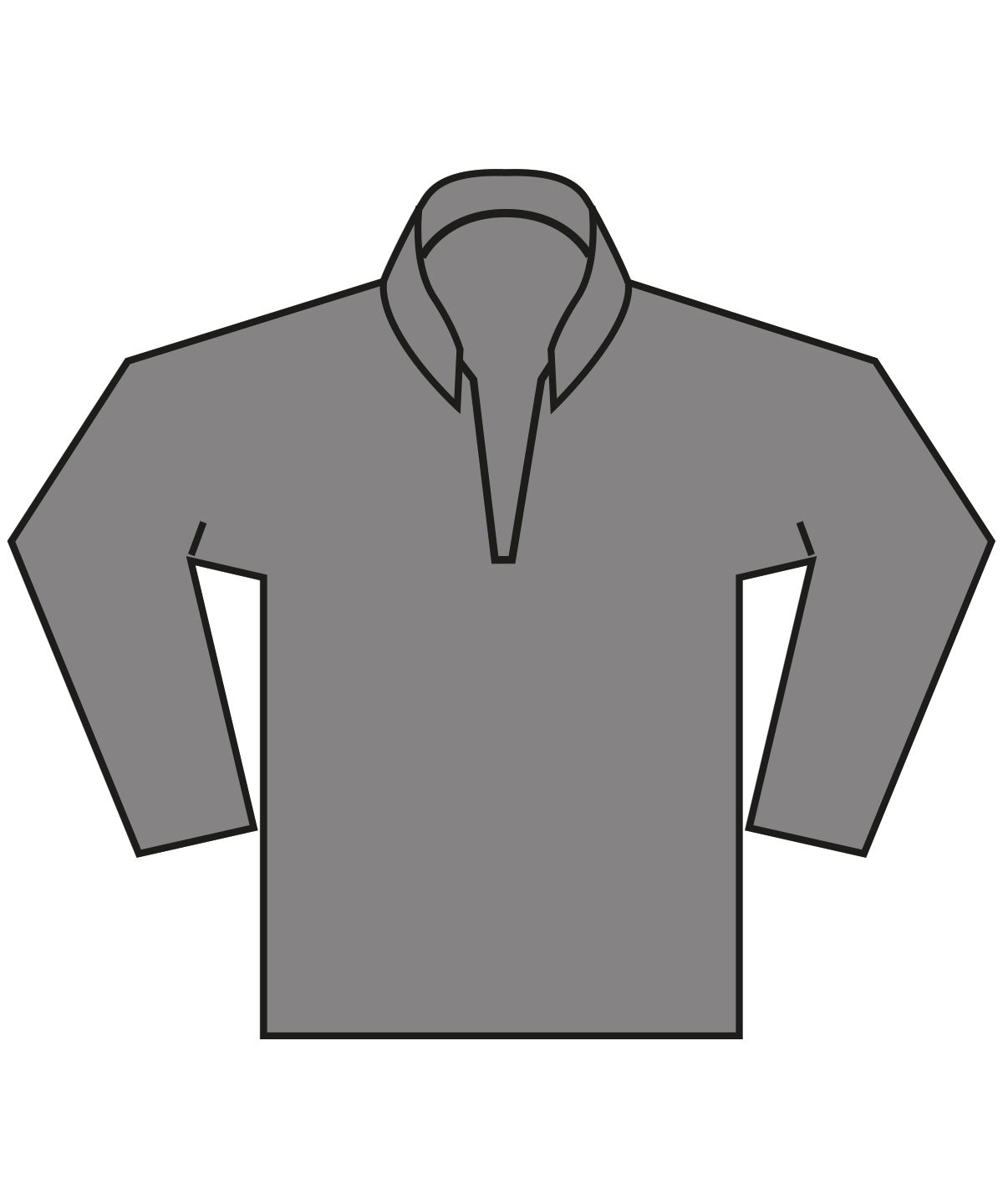 Tryck din logga på Sweatshirts från Kustom Kit - Anpassa Kustom Kit - Vanlig Passform 1/4-Zip Piqu Sweatshirt i färgen Mörkgrå för företag, föreningar och privatpersoner