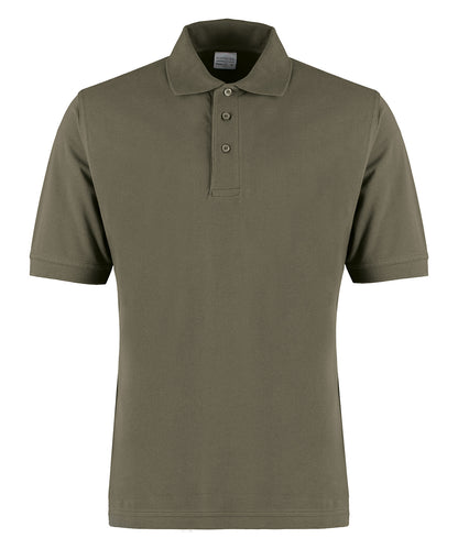 Tryck din logga på Piké från Kustom Kit - Anpassa Classic Superwash Polo i färgen Kamouflage för företag, föreningar och privatpersoner