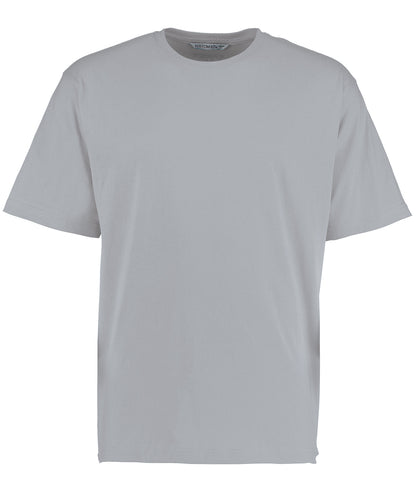 Tryck din logga på T-shirts från Kustom Kit - Anpassa Hunky superior T i färgen Ljunggrå för företag, föreningar och privatpersoner