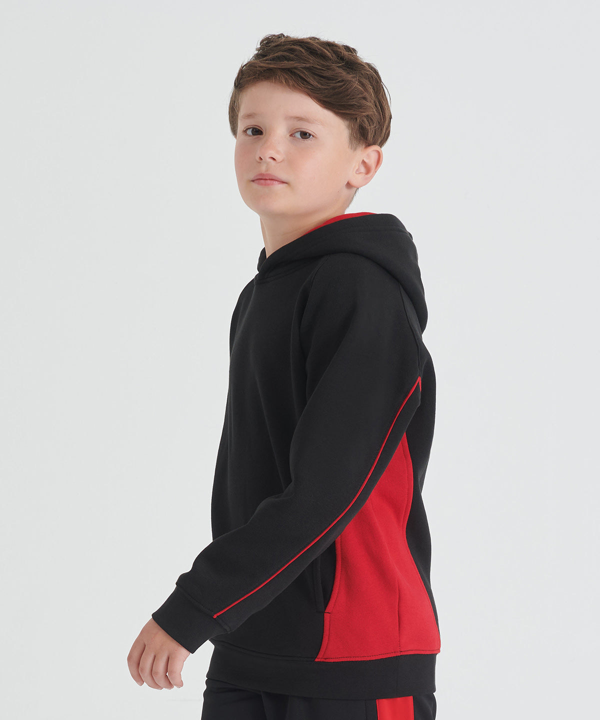 Tryck din logga på Hoodies från Finden & Hales - Anpassa Finden & Hales - Luvtröja med Pullover för Barn i färgen för företag, föreningar och privatpersoner