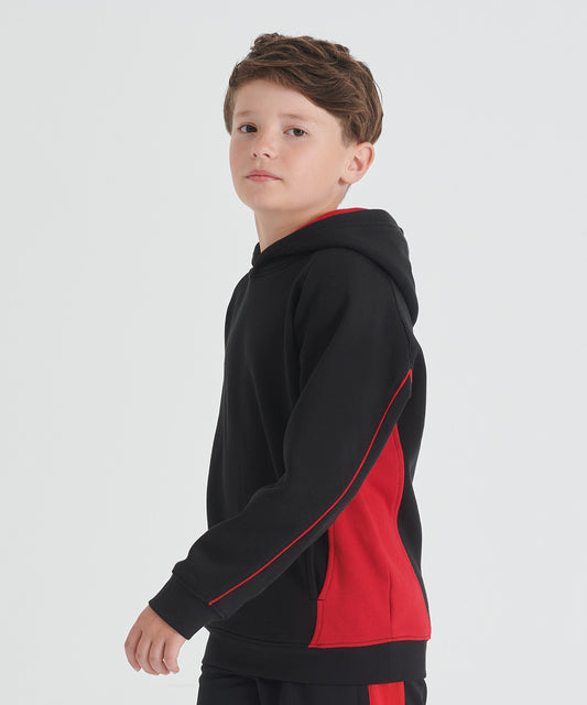 Tryck din logga på Hoodies från Finden & Hales - Anpassa Finden & Hales - Luvtröja med Pullover för Barn i färgen för företag, föreningar och privatpersoner