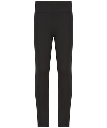 Tryck din logga på Leggings från Finden & Hales - Anpassa Leggings för barn i färgen Svart för företag, föreningar och privatpersoner