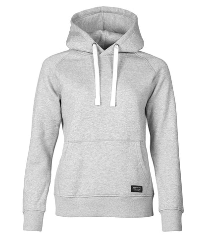 Tryck din logga på Hoodies från Nimbus - Anpassa Nimbus Dam - Brownsville Fashionabla Huvtröja med Huva i färgen Mellangrå för företag, föreningar och privatpersoner