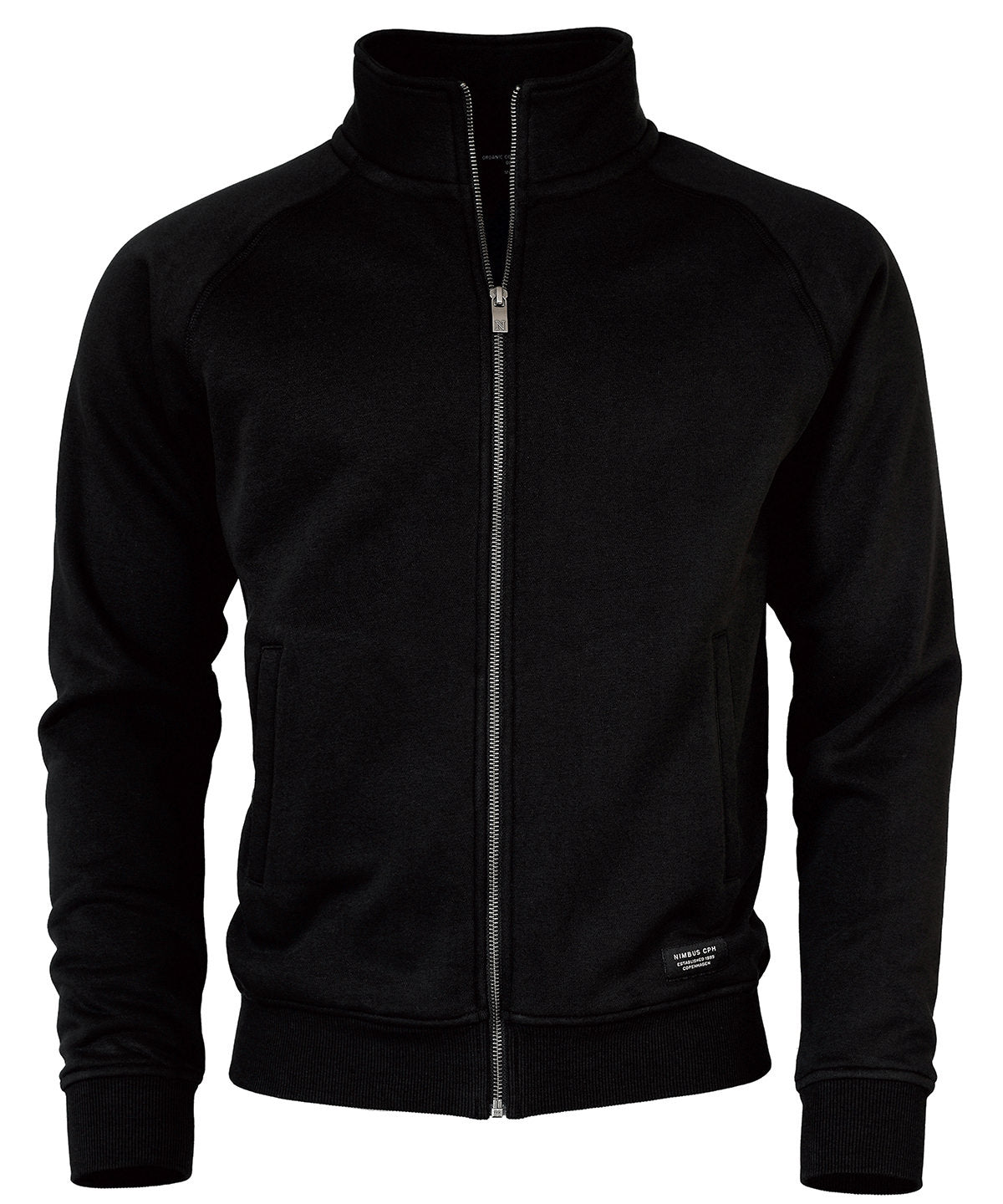 Tryck din logga på Sweatshirts från Nimbus - Anpassa Nimbus - Cambridge Moderiktig Tränare i färgen Svart för företag, föreningar och privatpersoner