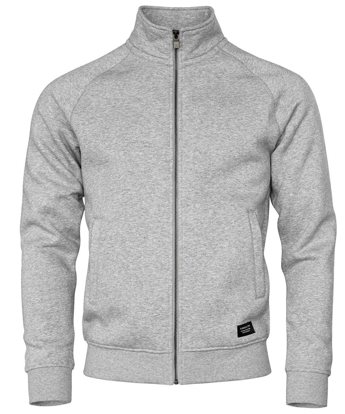Tryck din logga på Sweatshirts från Nimbus - Anpassa Nimbus - Cambridge Moderiktig Tränare i färgen Mellangrå för företag, föreningar och privatpersoner