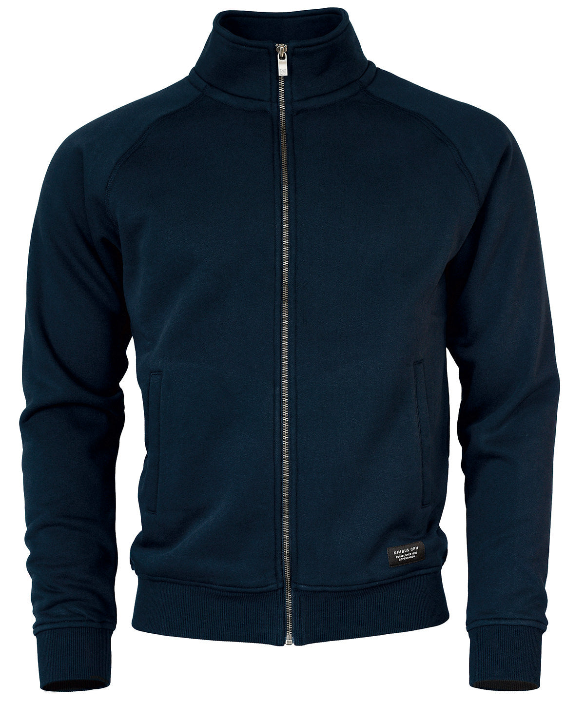 Tryck din logga på Sweatshirts från Nimbus - Anpassa Nimbus - Cambridge Moderiktig Tränare i färgen Marinblå för företag, föreningar och privatpersoner