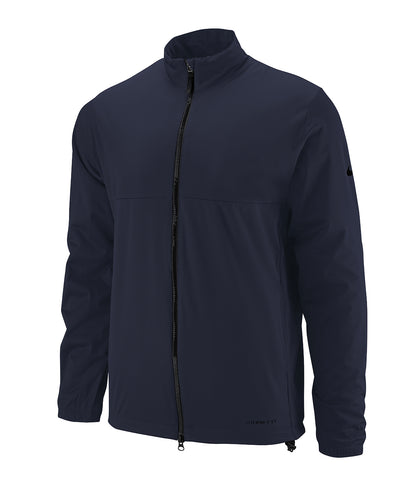 Tryck din logga på Jackor från Nike - Anpassa Nike Victory jacka med full dragkedja i färgen Marinblå för företag, föreningar och privatpersoner