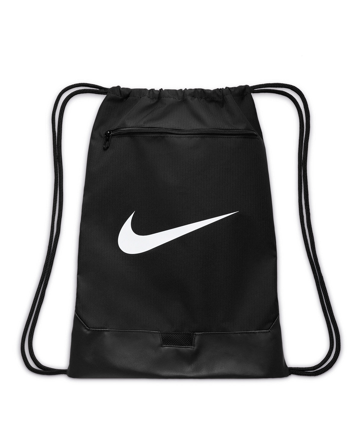 Tryck din logga på Väskor från Nike - Anpassa Nike Brasilia dragsko i färgen Svart One Size för företag, föreningar och privatpersoner