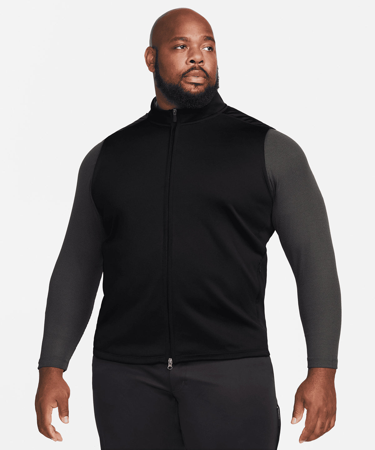 Tryck din logga på Termovästar från Nike - Anpassa Nike Linne väst i färgen för företag, föreningar och privatpersoner