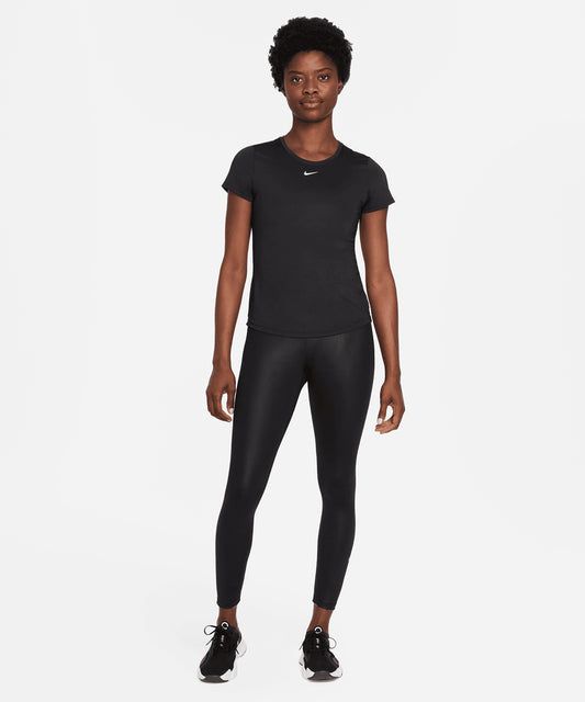 Tryck din logga på T-shirts från Nike - Anpassa Dam Nike One Dri-FIT kortärmad slim top i färgen för företag, föreningar och privatpersoner