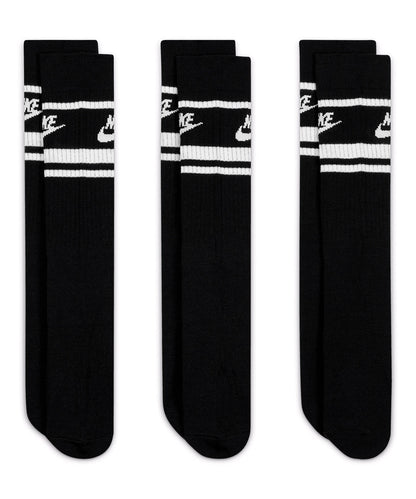 Tryck din logga på Strumpor från Nike - Anpassa Nike Dri-FIT Sportswear everyday essential-strumpor i färgen Svart för företag, föreningar och privatpersoner