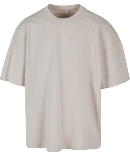 Tryck din logga på T-shirts från New Morning Studios - Anpassa Heavy Jersey Oversized Tee – Herr i färgen Ljusgrå för företag, föreningar och privatpersoner