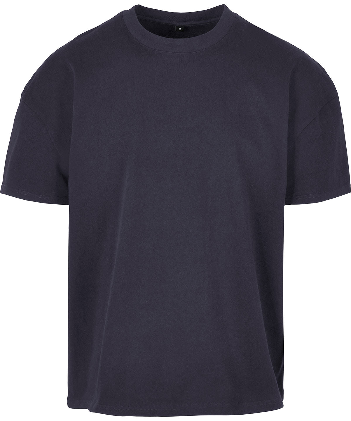 Tryck din logga på T-shirts från New Morning Studios - Anpassa Heavy Jersey Oversized Tee – Herr i färgen Marinblå för företag, föreningar och privatpersoner