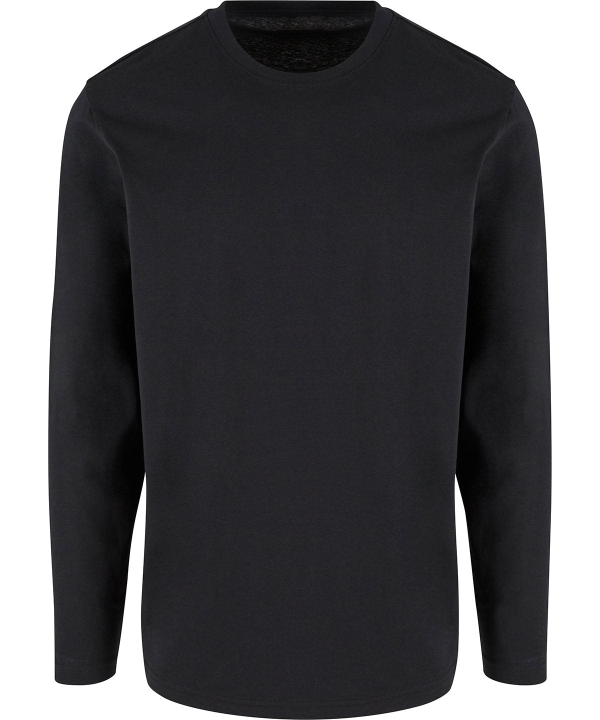 Tryck din logga på T-shirts från New Morning Studios - Anpassa Regular Fit Longsleeve shirt – Herr i färgen Svart för företag, föreningar och privatpersoner
