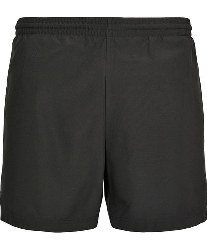 Tryck din logga på Shorts från New Morning Studios - Anpassa Bas badshorts i färgen Svart för företag, föreningar och privatpersoner