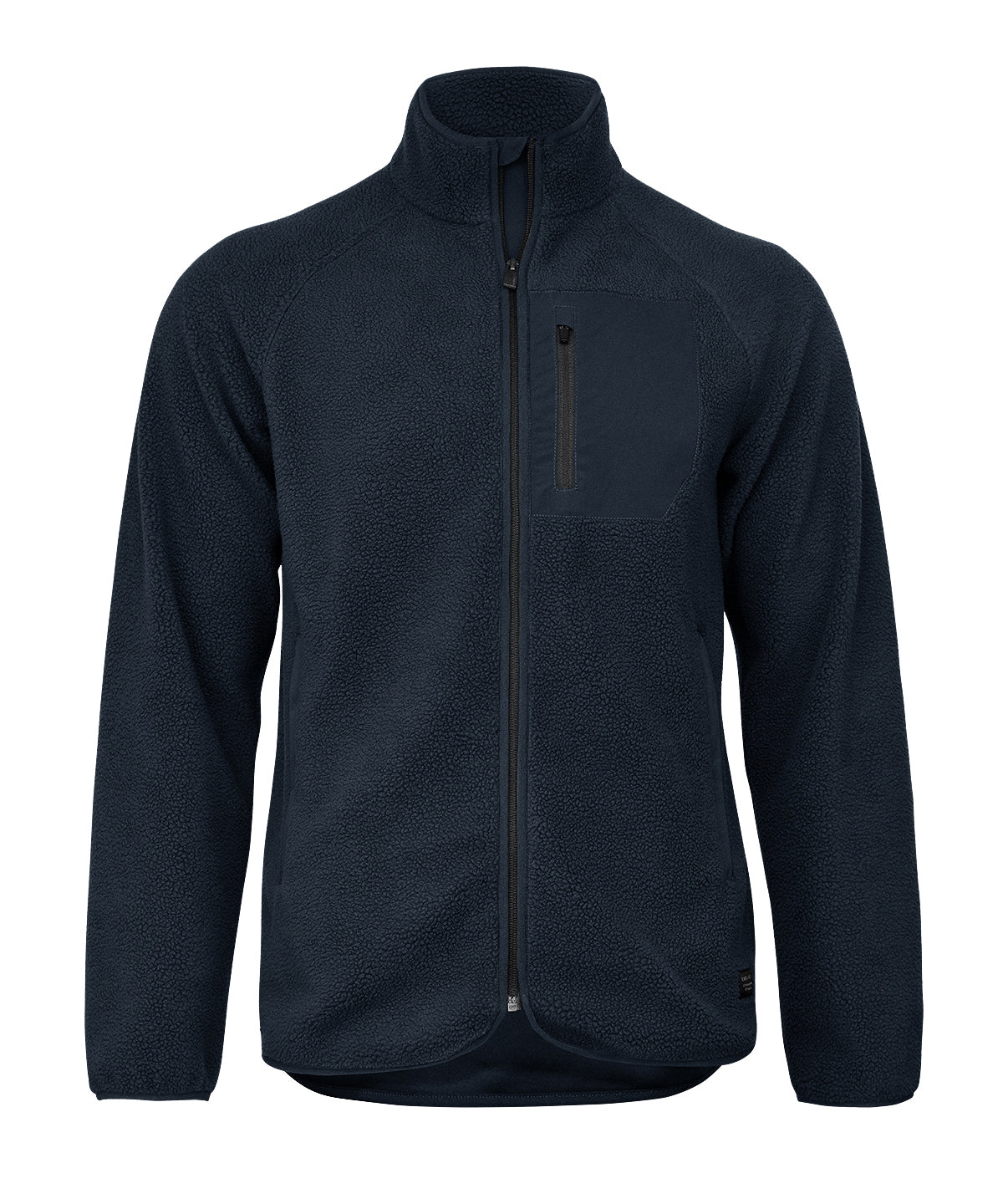 Tryck din logga på Fleece från Nimbus - Anpassa Timberlake modern sherpa fleece i färgen Marinblå för företag, föreningar och privatpersoner