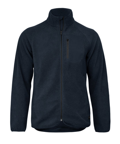 Tryck din logga på Fleece från Nimbus - Anpassa Timberlake modern sherpa fleece i färgen Marinblå för företag, föreningar och privatpersoner