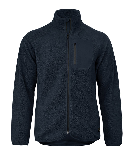 Tryck din logga på Fleece från Nimbus - Anpassa Timberlake modern sherpa fleece i färgen Marinblå för företag, föreningar och privatpersoner