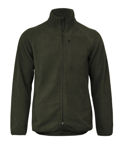 Tryck din logga på Fleece från Nimbus - Anpassa Timberlake modern sherpa fleece i färgen Oliv för företag, föreningar och privatpersoner