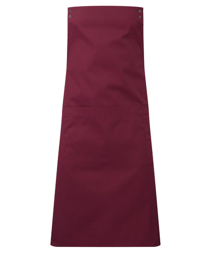 Tryck din logga på Förkläden från Premier - Anpassa Swap &amp; Pop anpassningsbart förkläde Body i färgen Burgundy One Size för företag, föreningar och privatpersoner