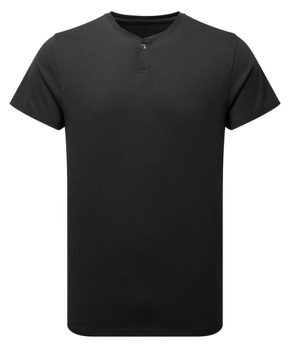 Tryck din logga på T-shirts från Premier - Anpassa Cotton Rich Comis Tee - Herr i färgen Svart för företag, föreningar och privatpersoner