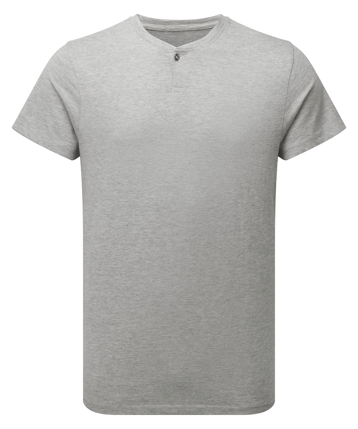 Tryck din logga på T-shirts från Premier - Anpassa Cotton Rich Comis Tee - Herr i färgen Mellangrå för företag, föreningar och privatpersoner
