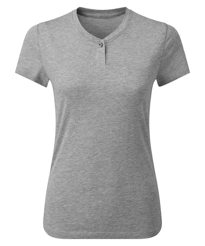 Tryck din logga på T-shirts från Premier - Anpassa RichComis Tee - Dam i färgen Mellangrå för företag, föreningar och privatpersoner