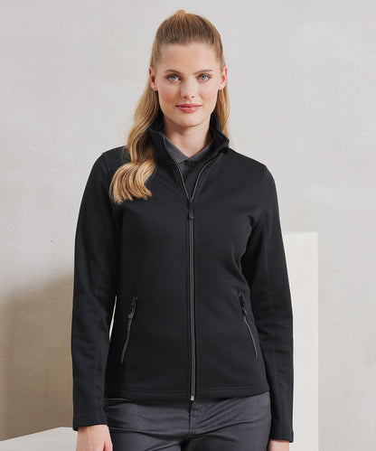Tryck din logga på Sweatshirts från Premier - Anpassa Premier - Sweatshirt med Genomgående Dragkedja för Damer, Spun Dyed Sustainable i färgen för företag, föreningar och privatpersoner