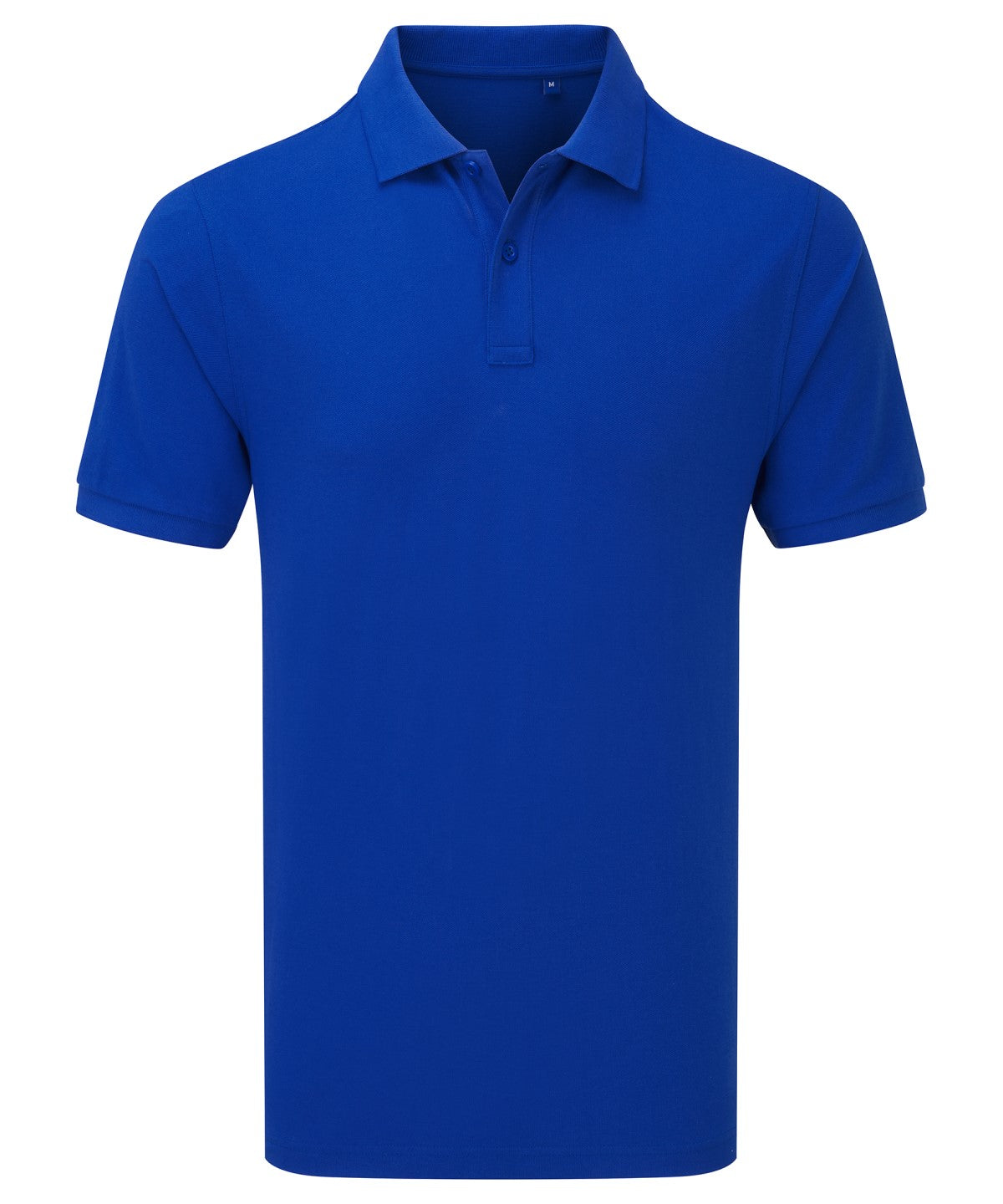 Tryck din logga på Piké från Premier - Anpassa Essential Unisex Short Sleeve Workwear Polo i färgen Royal för företag, föreningar och privatpersoner