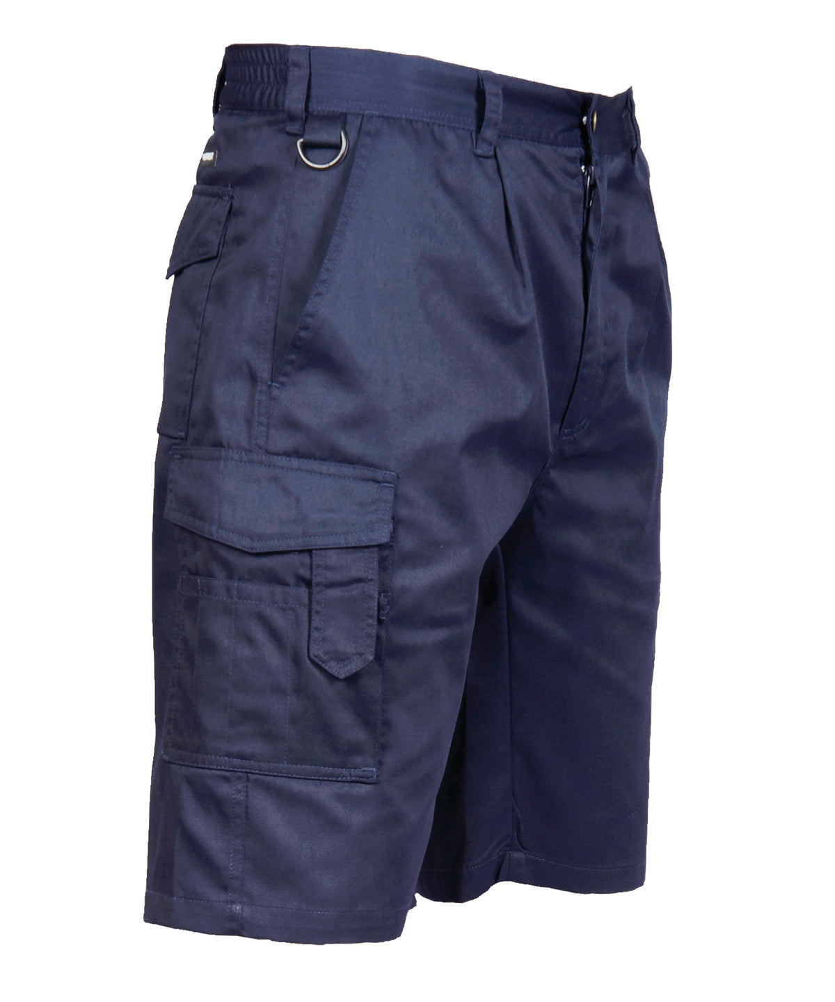 Tryck din logga på Shorts från Portwest - Anpassa Combat Shorts normal passform i färgen Marinblå för företag, föreningar och privatpersoner